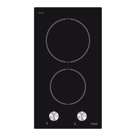 h¦tech by Vestel Domino-Ceran-Kochfeld Bedienknebel 29 cm HTK44300