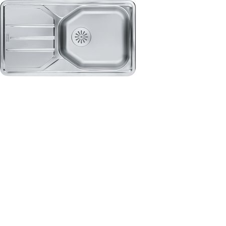 Spülenset Franke Edelstahlspüle mit Armatur Lina Hochdruck Chrom  