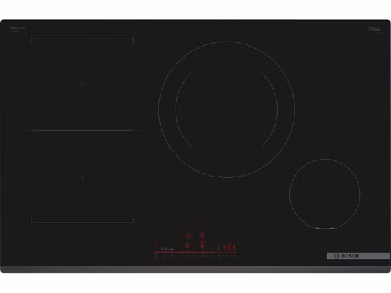 Bosch Induktionskochfeld Serie 6 80 cm PowerBoost Topferkennung schwarz PVS831HB1E
