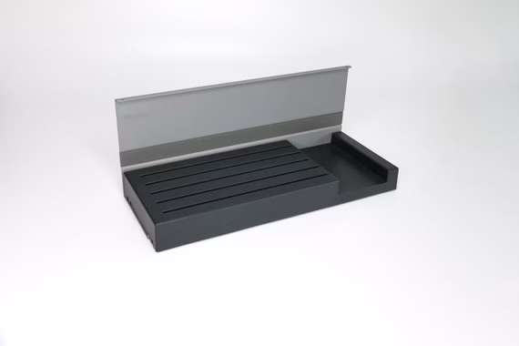 Kesseböhmer Linero MosaiQ Messerhalter magnetisch Kunststoff in Titangrau