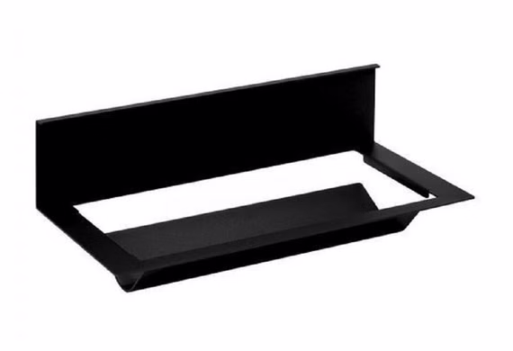 Kesseböhmer Linero MosaiQ Relingsystem Papierrollenhalter Tiefschwarz Matt