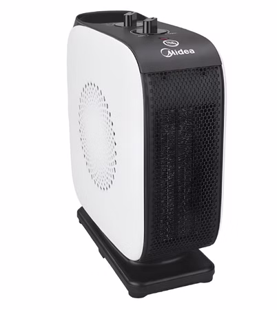 Midea PTC-Heizlüfter NTY15-19CA 1500 Watt Weiß/Schwarz Überhitzungsschutz