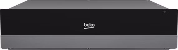 Beko Wärmeschublade DRW11401FB schwarz 22 Liter mit Teleskopauszug + griffloses öffnen