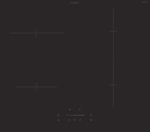 Candy Induktionskochfeld CTP64SC/E1 60 cm schwarz Booster-Funktion hOn-App