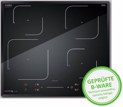 CASO Master E4 Induktions-Kochfeld mit Slider-Bedienung 60 cm autark