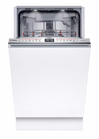 Bosch SPV6EMX05E Geschirrspüler vollintegriert 45 cm mit Home Connect AquaStop und SpeedPerfect Plus