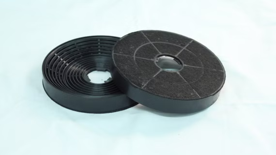 2 Stück Ersatz Aktivkohlefilter für Amica Hauben KH 17190 E, KBF-1200.