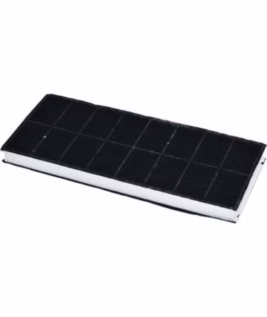 Ersatz-Kohlefilter für Siemens, Modell KBF-1215, 420 x 168 x 30 mm.