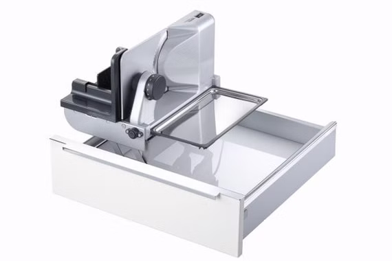 Ritter Einbau-Allesschneider AES 62 SL mit linksseitiger Schneidgutführung. Ritter Einbau-Allesschneider AES 62 SL mit linksseitiger Schneidgutführung.