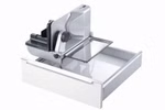 Ritter Einbau-Allesschneider AES 62 SL mit linksseitiger Schneidgutführung. Ritter Einbau-Allesschneider AES 62 SL mit linksseitiger Schneidgutführung.