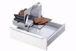 Ritter Einbau-Allesschneider AES 62 SL mit linksseitiger Schneidgutführung. Ritter Einbau-Allesschneider AES 62 SL mit linksseitiger Schneidgutführung.