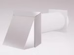 Teleskop-Mauerkasten mit Lüftungshaube - ø 125 mm, Modell 12.520ED. Teleskop-Mauerkasten mit Lüftungshaube - ø 125 mm, Modell 12.520ED.