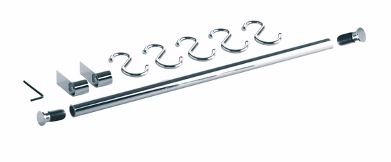 Reling-Set 900 mm lang von QUELLMALZ, Modell 08900.ED. Reling-Set 900 mm lang von QUELLMALZ, Modell 08900.ED.