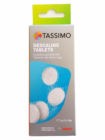 4 Tabs ORIGINAL Entkalker Tassimo Kaffeeautomat Bosch 00311530 TCZ6004