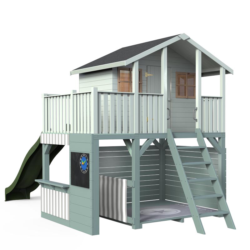     Lounge - Stelzenhaus Tobi Spielwelt - 813 - Mit Kaufladen, Schaukel, extra Spielboden und Rutsche