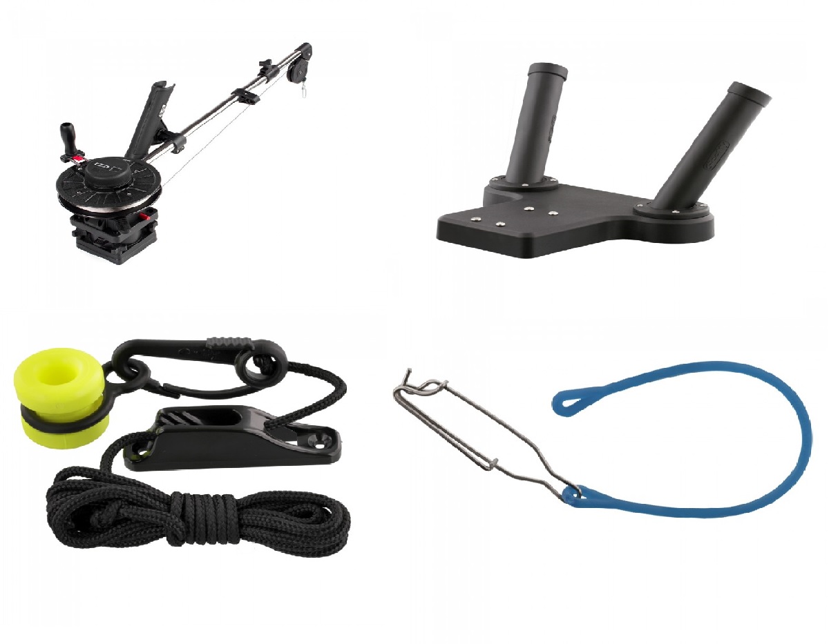 [Paket] Scotty 1091 Longarm Manual Downrigger Trollingtreff Edition
