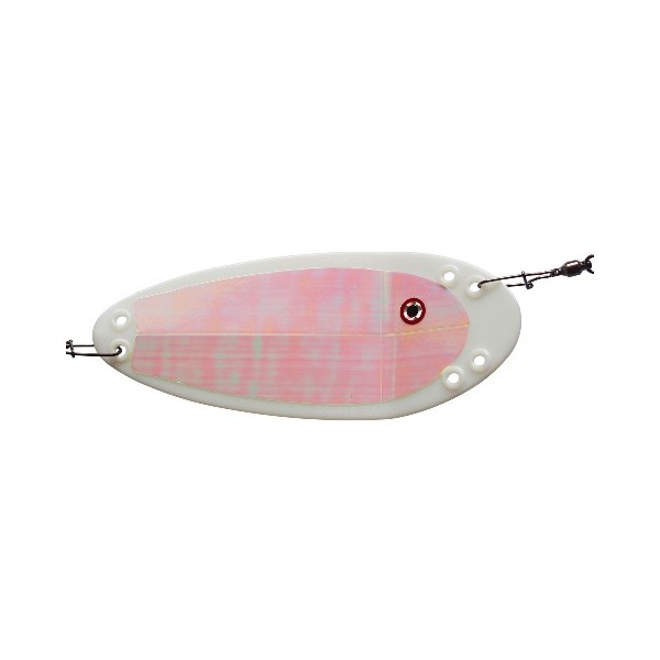 VK Flasher Salmon 224 White Perl White Trollingtreff