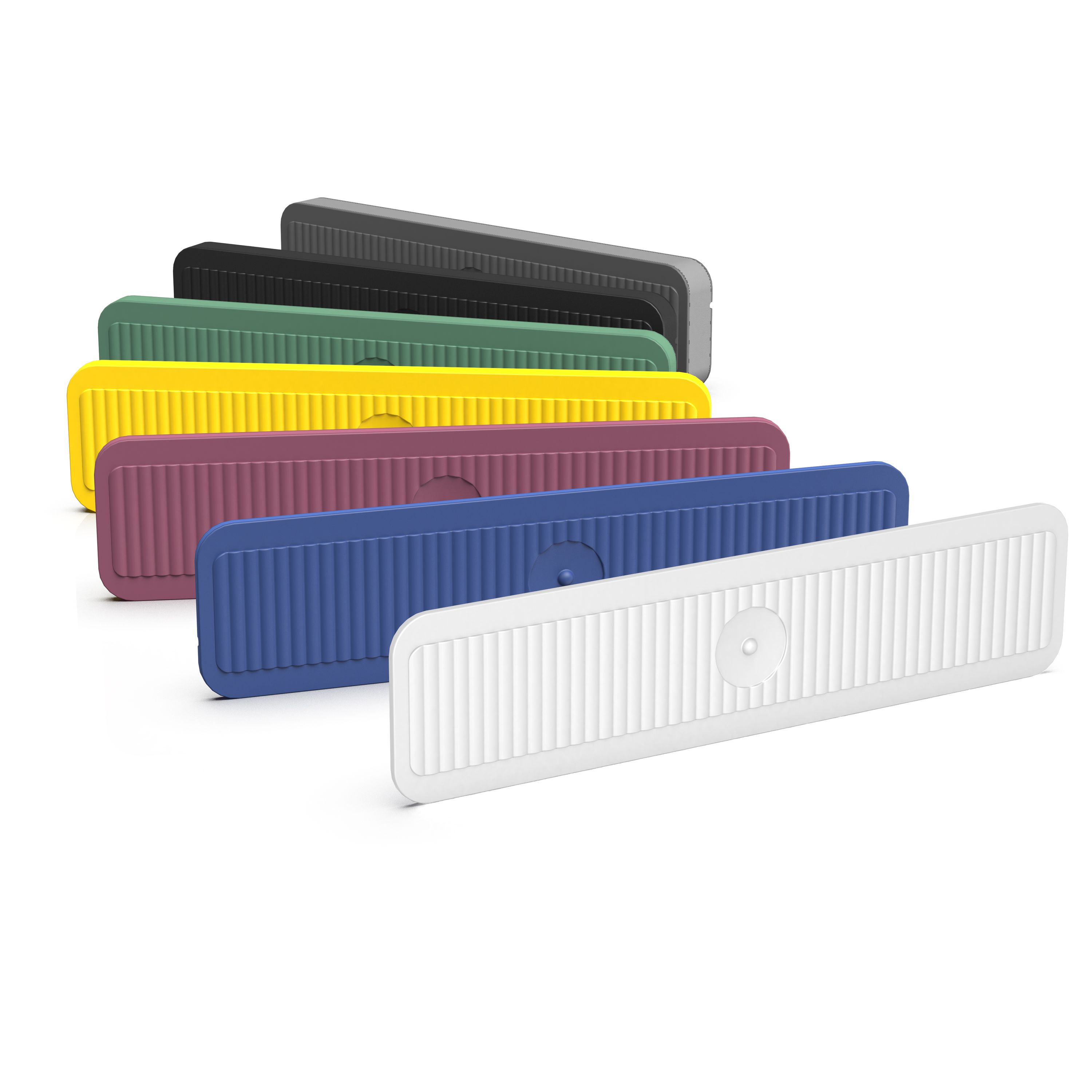 132-teiliges Kunststoff-Abstandshalter-Set – 28x100 Mm, 1–6 Mm Stark, Farbcodiert – Für Fenster, Türen & Möbelmontage