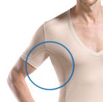 laulas EXTREME men's functional undershirt – against very large underarm sweat stains