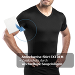 laulas EXTREME maillot de corps fonctionnel pour hommes – contre les très grosses taches de sueur sous les aisselles