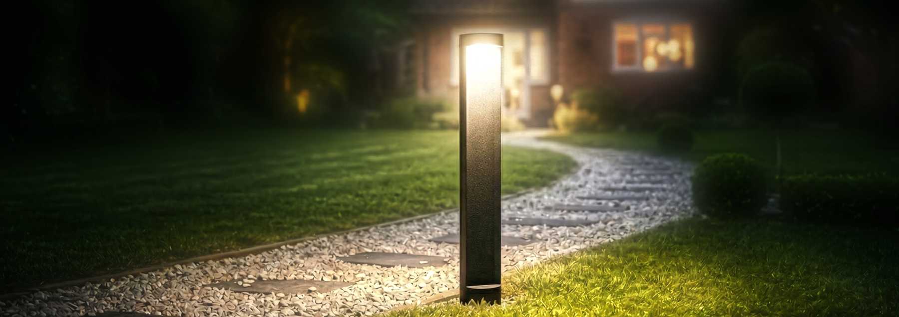 Gartenbeleuchtung Beispiel