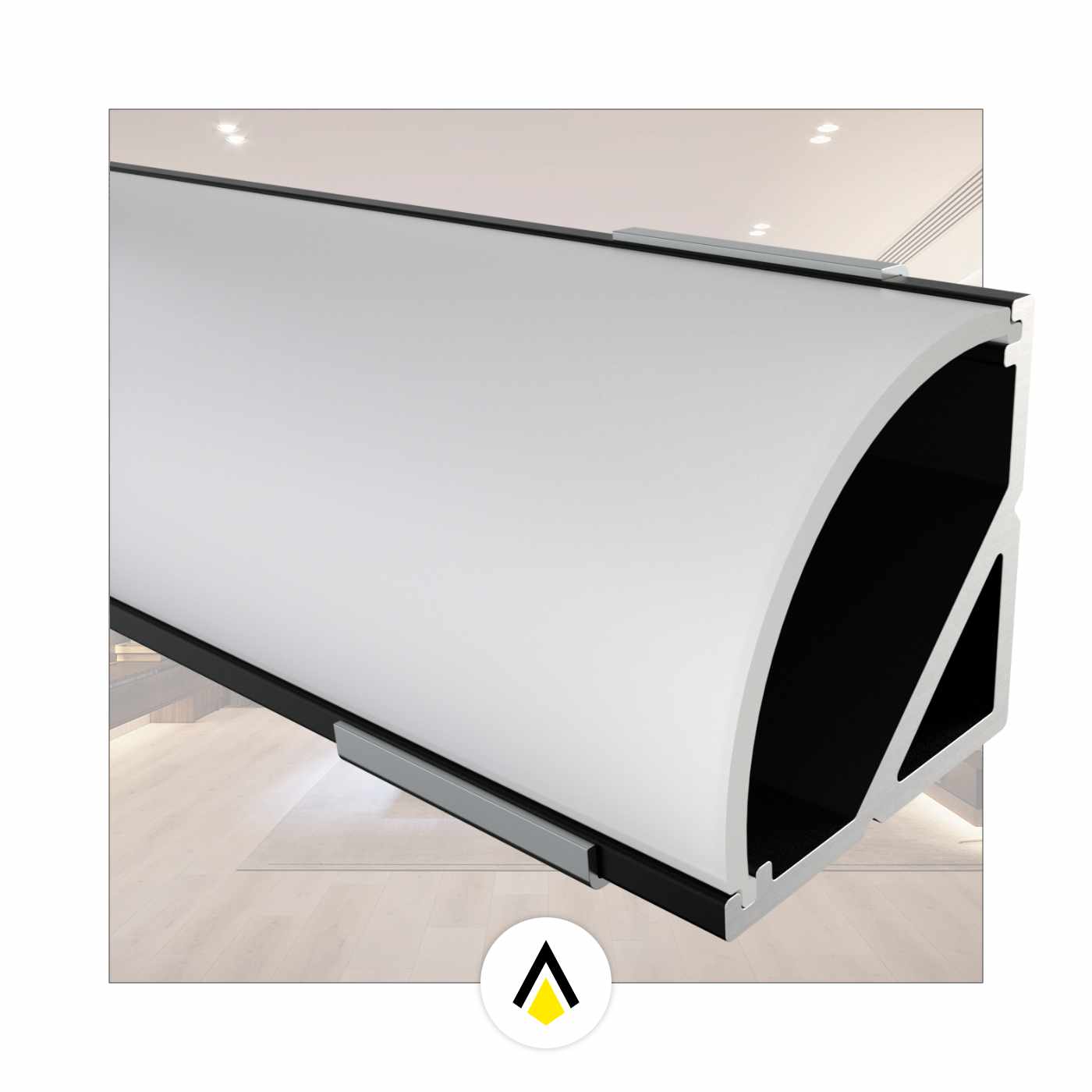 Einbau- Flügelprofil