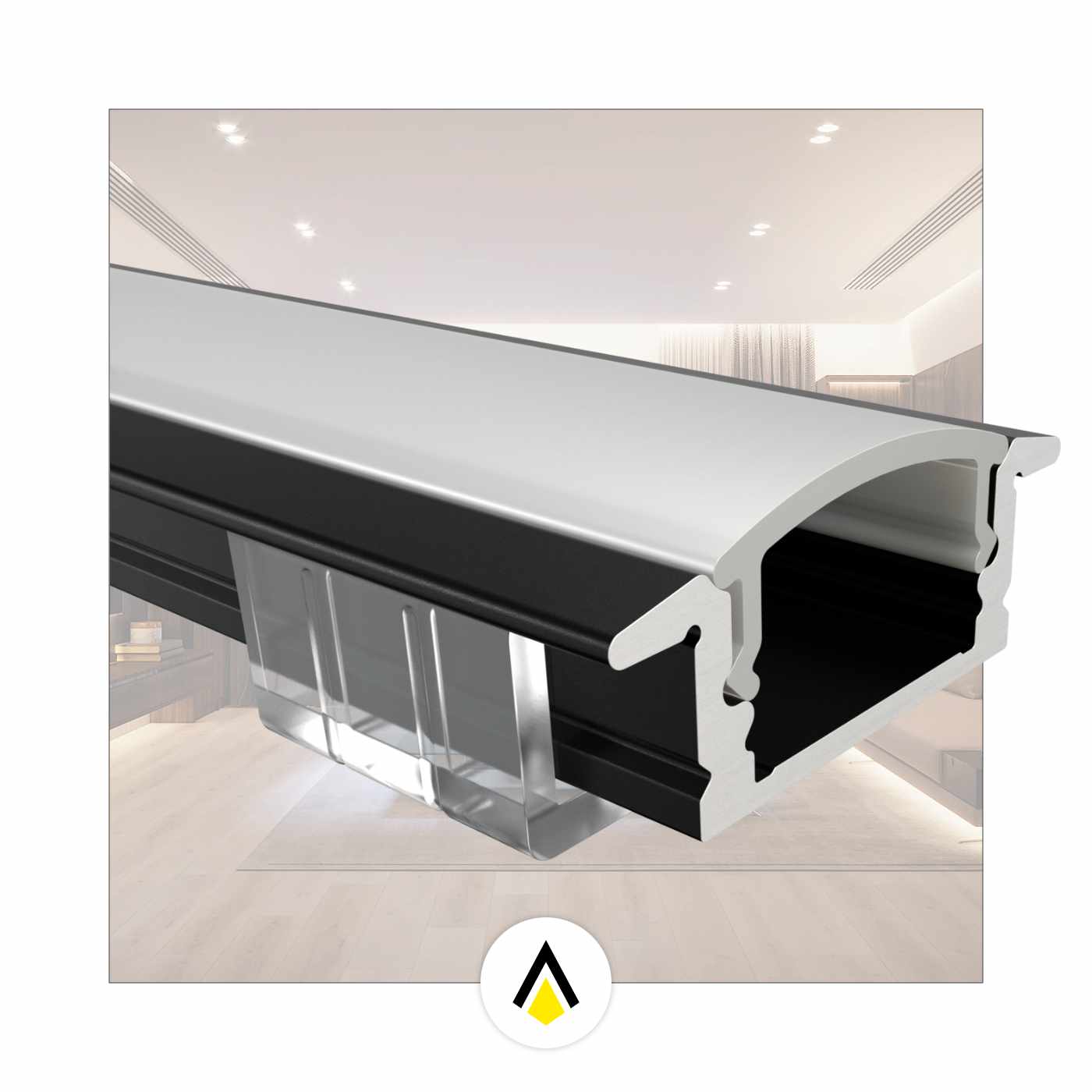 Einbau- Flügelprofil