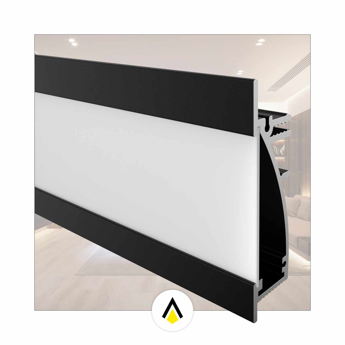 Einbau- Flügelprofil