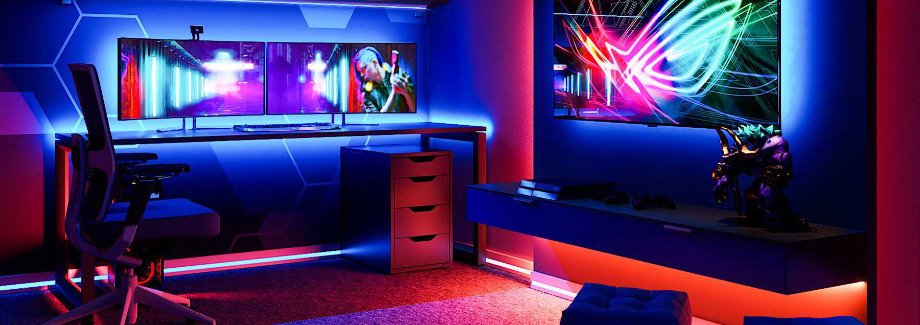 Raumbeleuchtung Beispiel