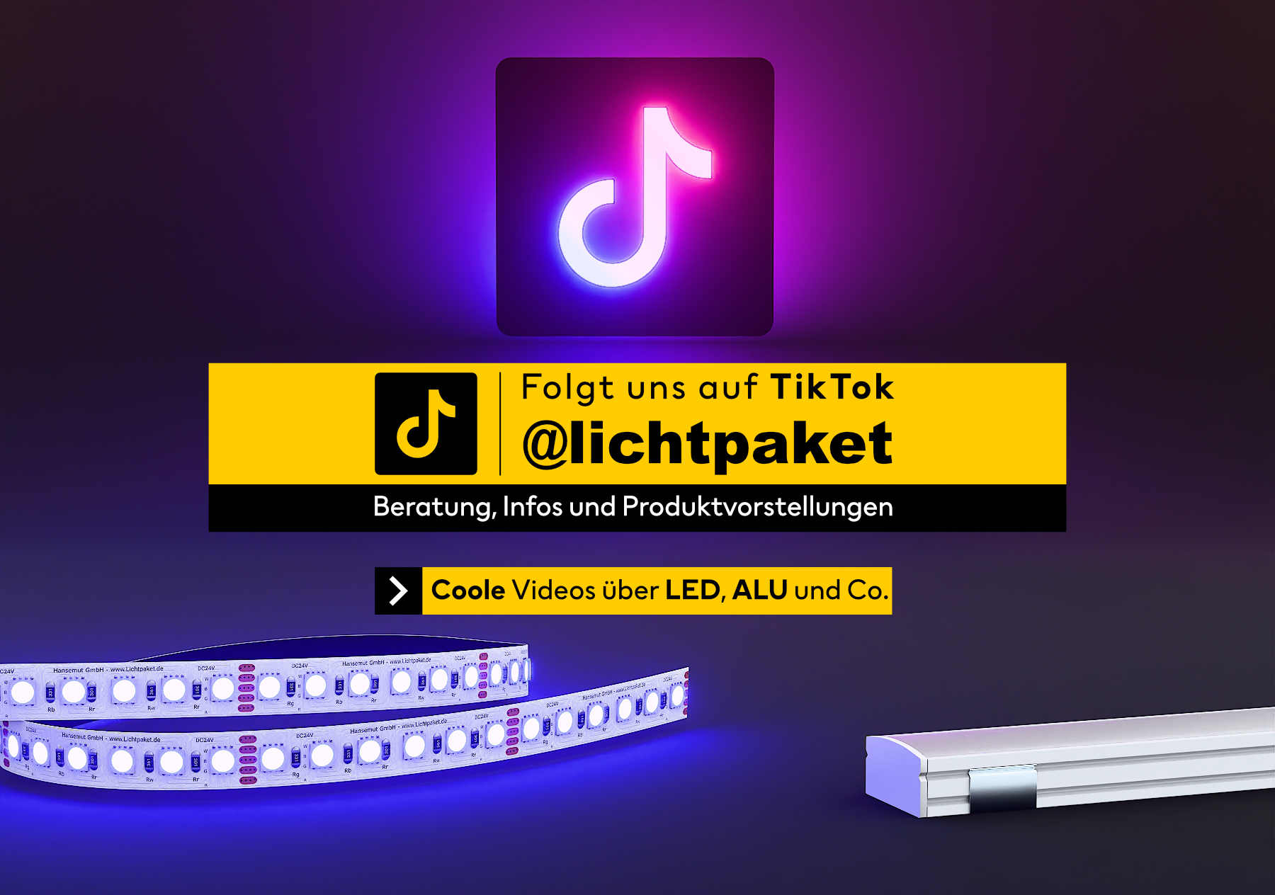 Sei ein Teil der HANSEMUT-Community auf TikTok! @lichtpaket!