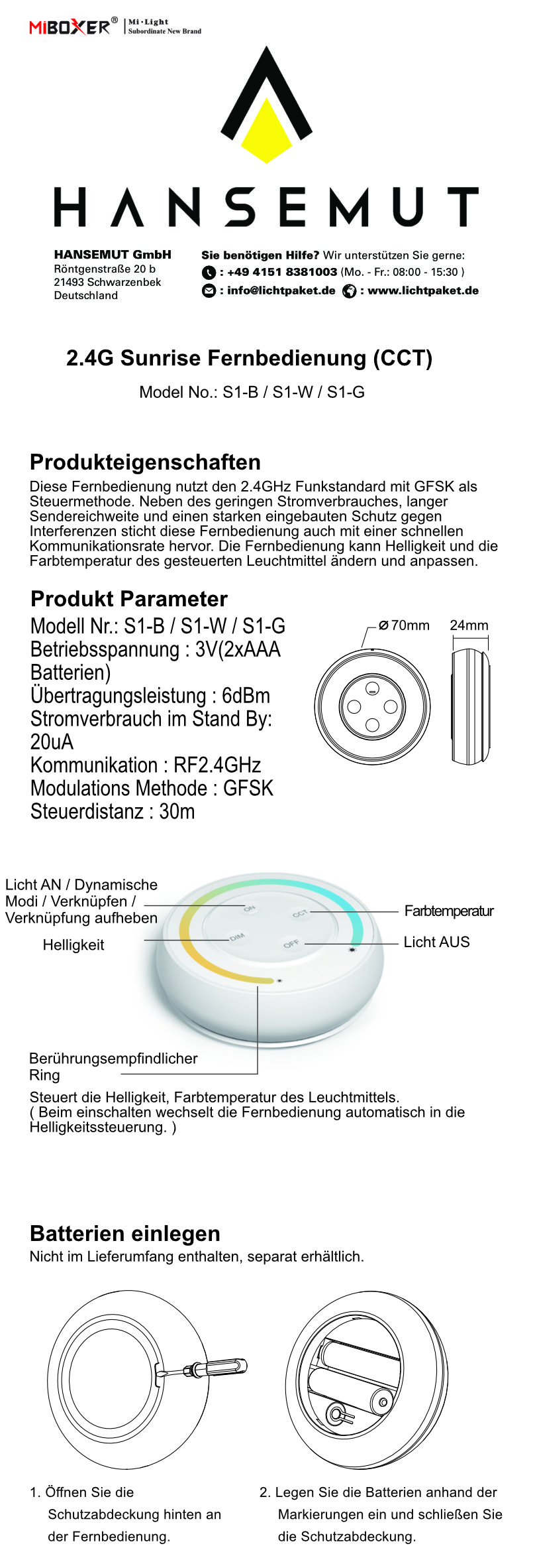 Download Montageanleitung