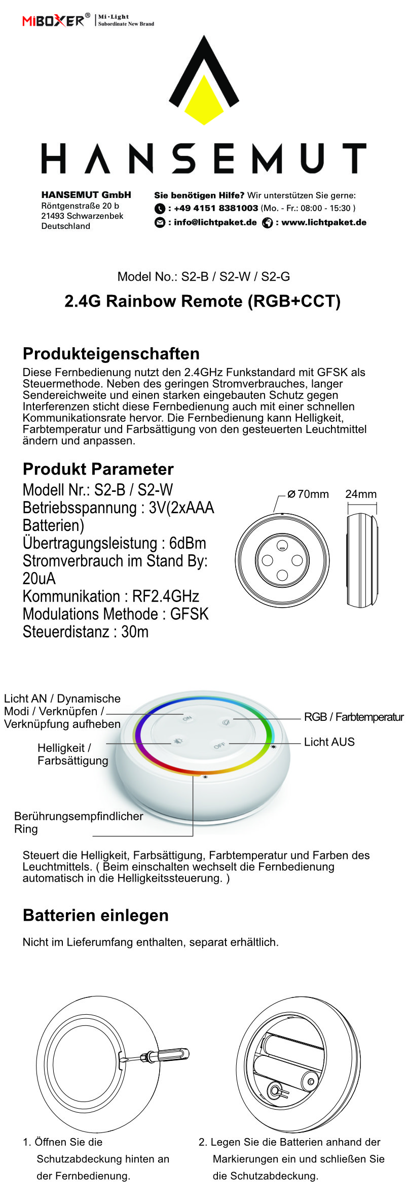 Download Montageanleitung