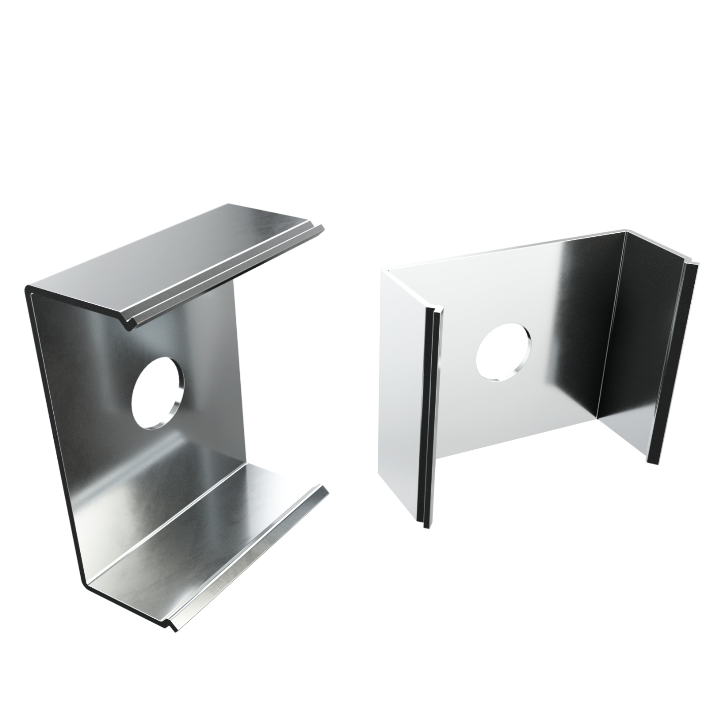 Montageclips für das Aufputzprofil DONAU