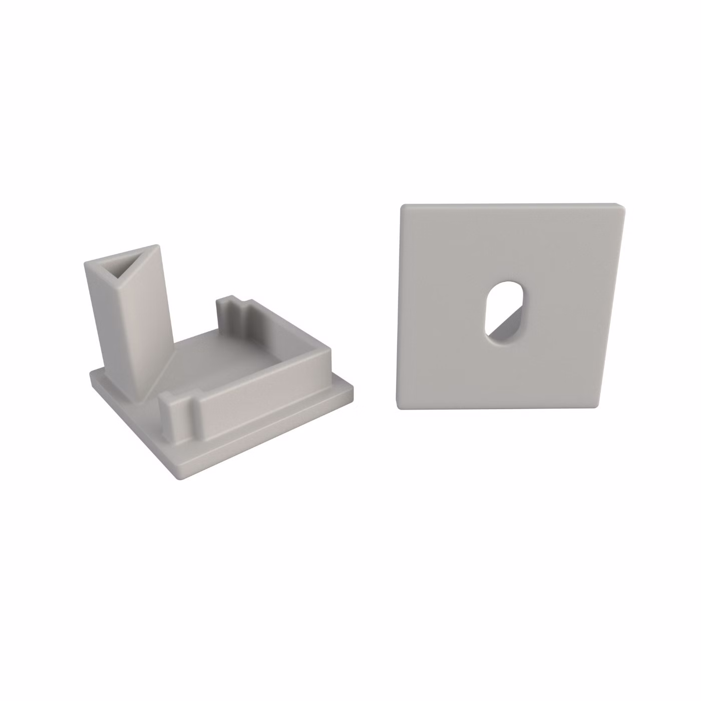 Endkappen für das Eckprofil NECKAR