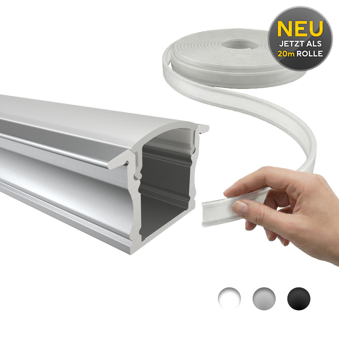 Einbau-Flügelprofil MAIN