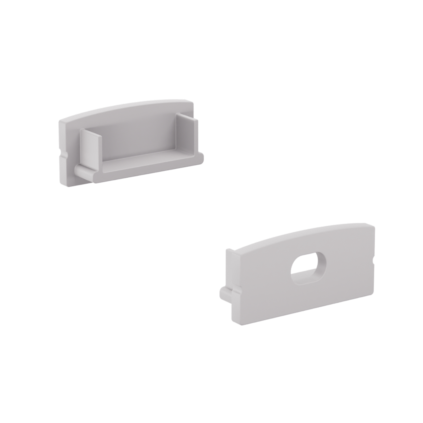 Endkappen für das Aufputzprofil LOIRE