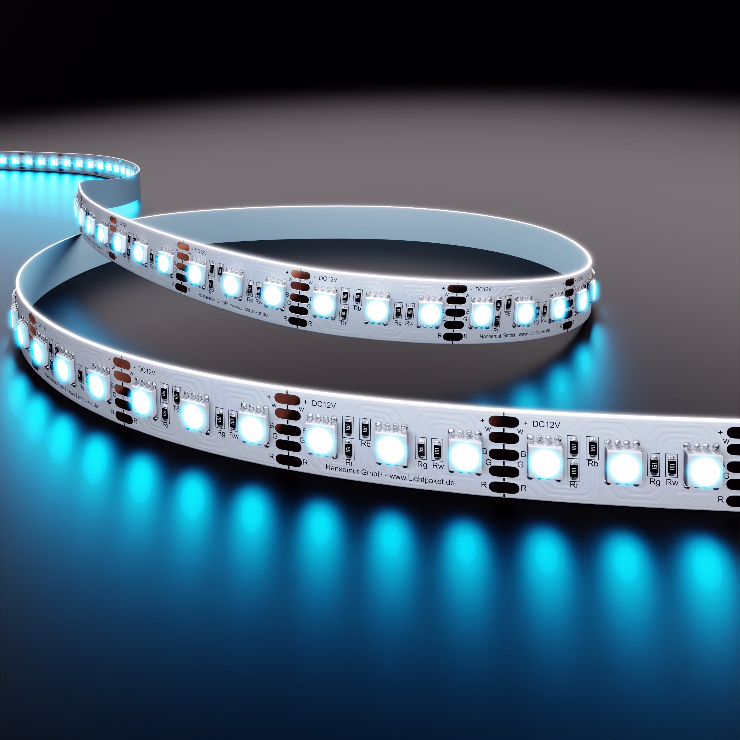 RGBW 4in1 LED-Streifen NÜRNBERG 12V 28W SMD 5050
