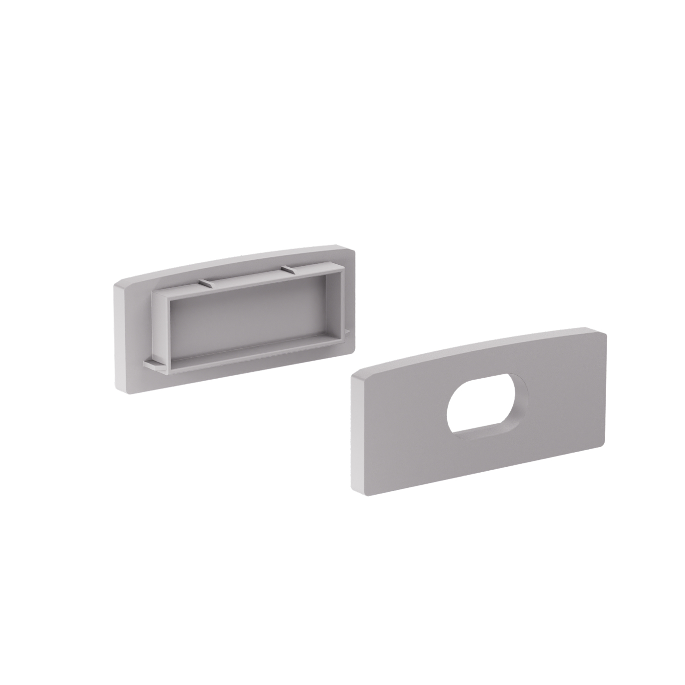 Endkappen für das Aufputzprofil BILLE