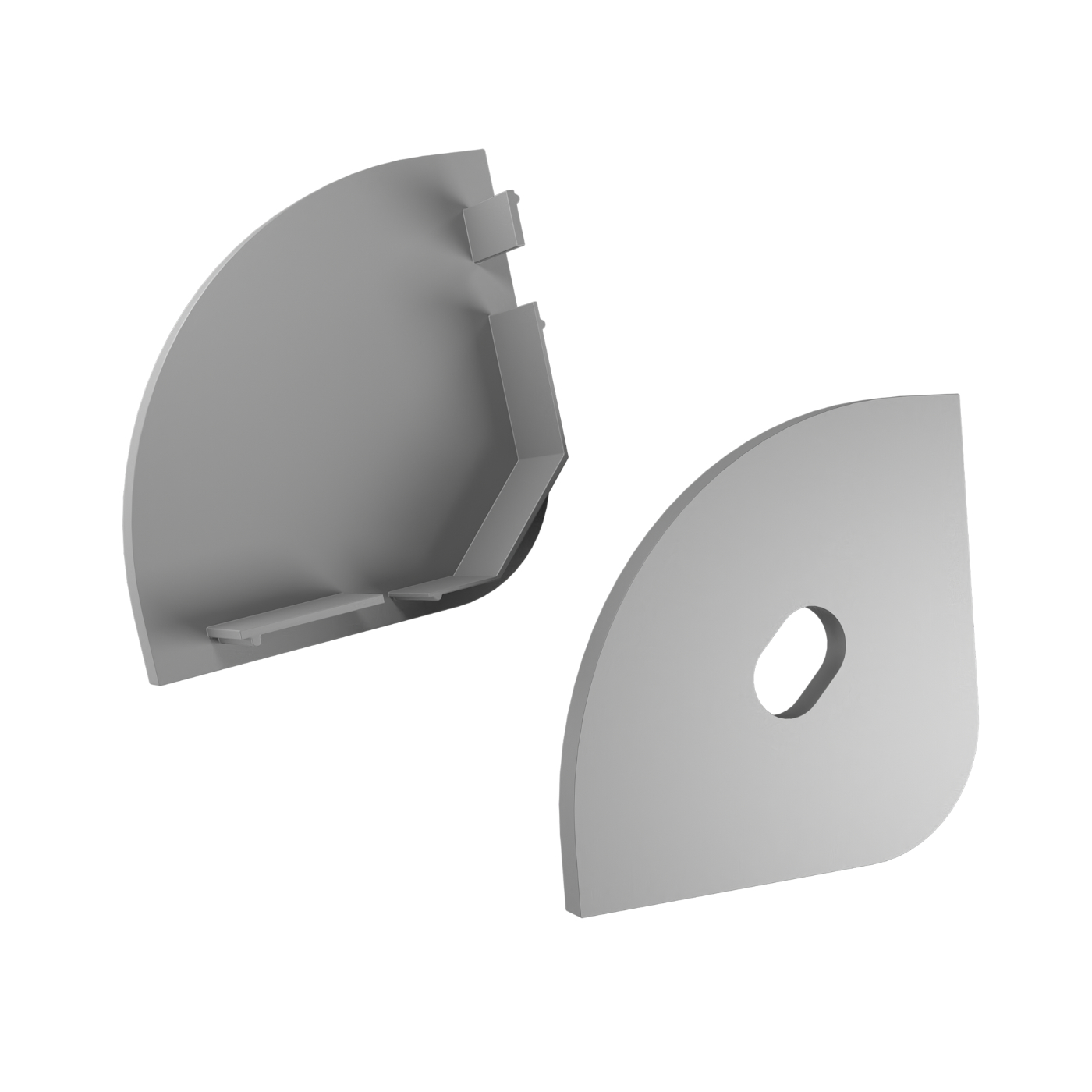 Endkappen für das Eckprofil FULDA