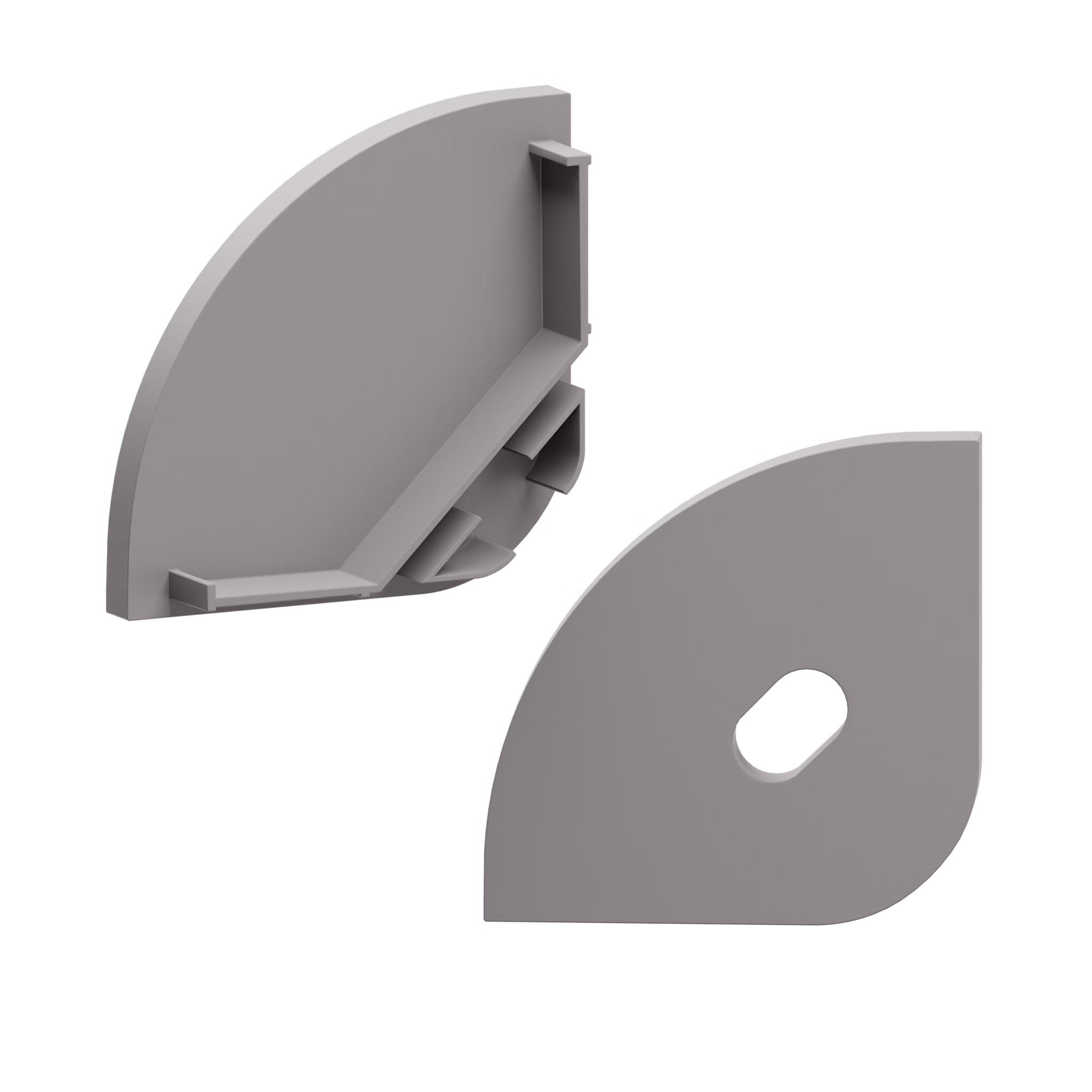 Endkappen für das Eckprofil NESSE