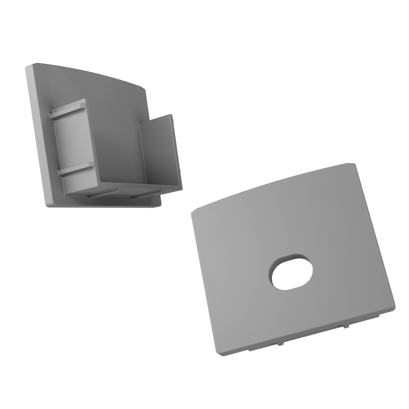 Endkappen für das Aufputzprofil RUHR