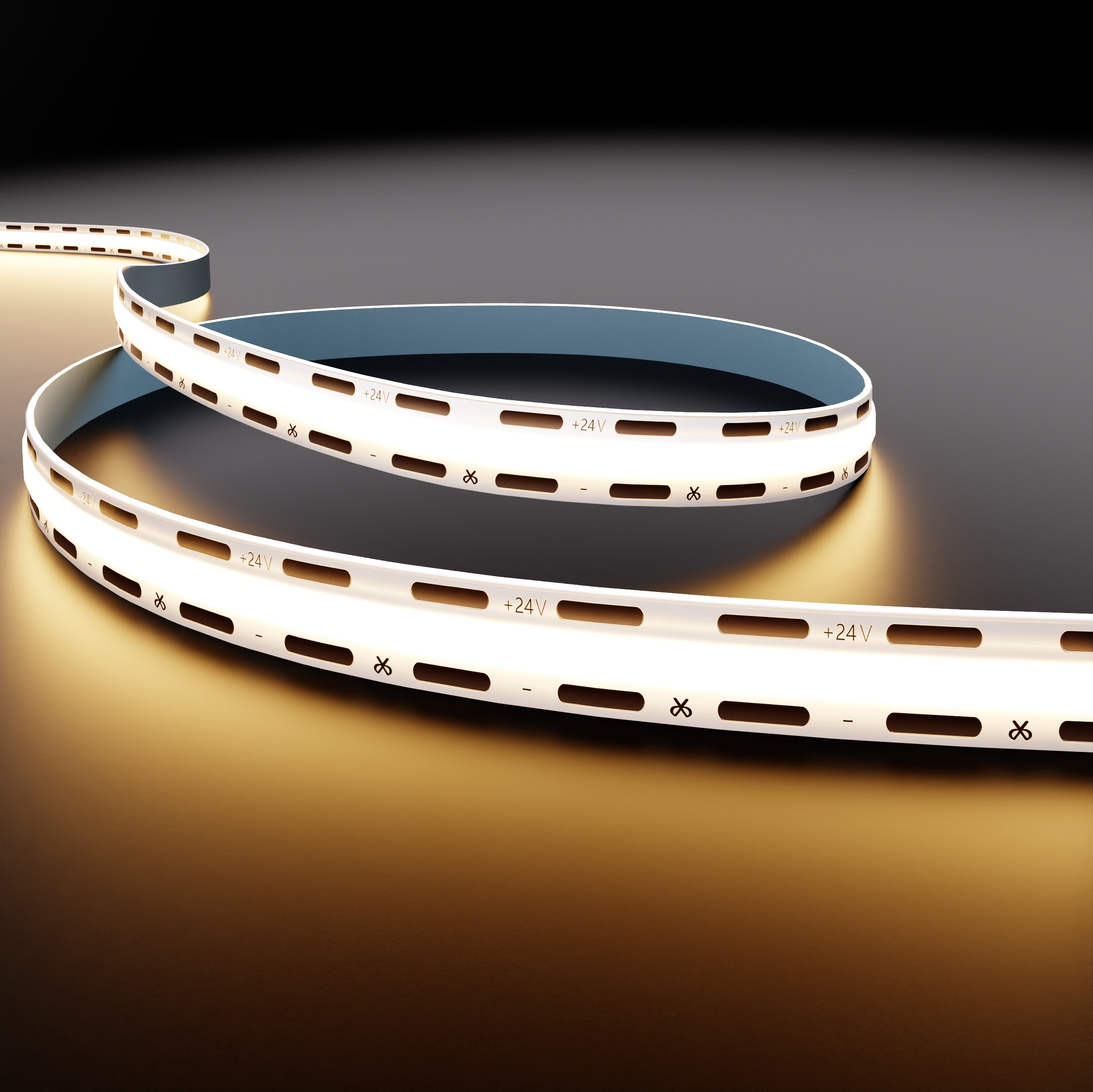 COB MONO LED-Streifen BOCHUM Easy Cut 480 LEDs pro Meter