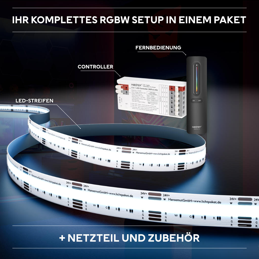 Alles drin was Sie für Ihr smartes CCT-LED-Setup benötigen!