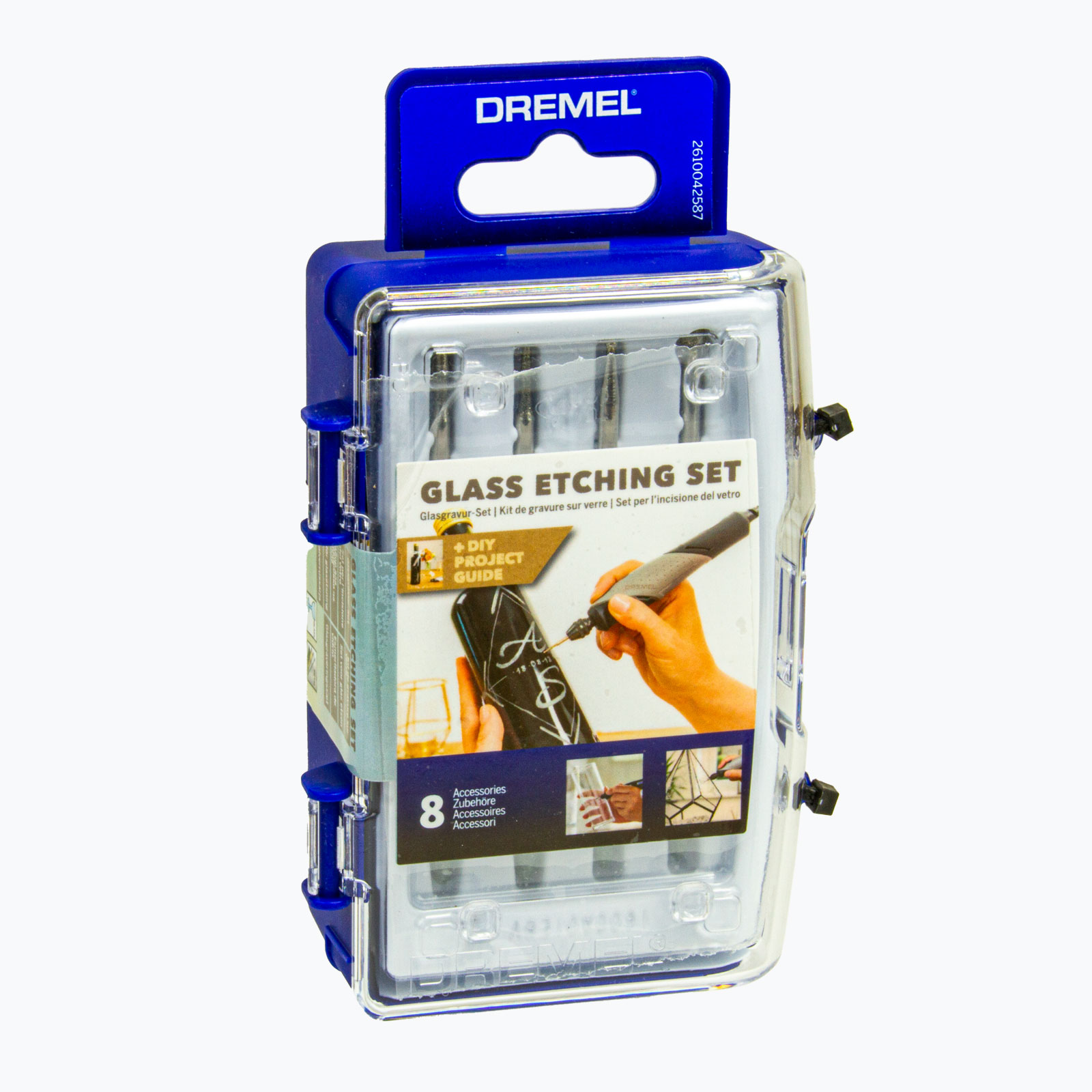 Dremel 682 Glasgravur-Set 8 tlg, Bearbeitung von Glas