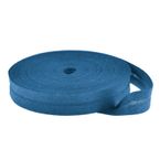 25m Baumwoll-Schrägband 14mm gefalzt, Farbwahl - Einfassband Nahtband Kantenband