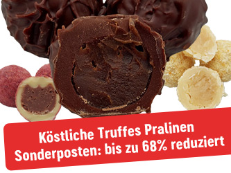 Truffes Pralinen Angebot