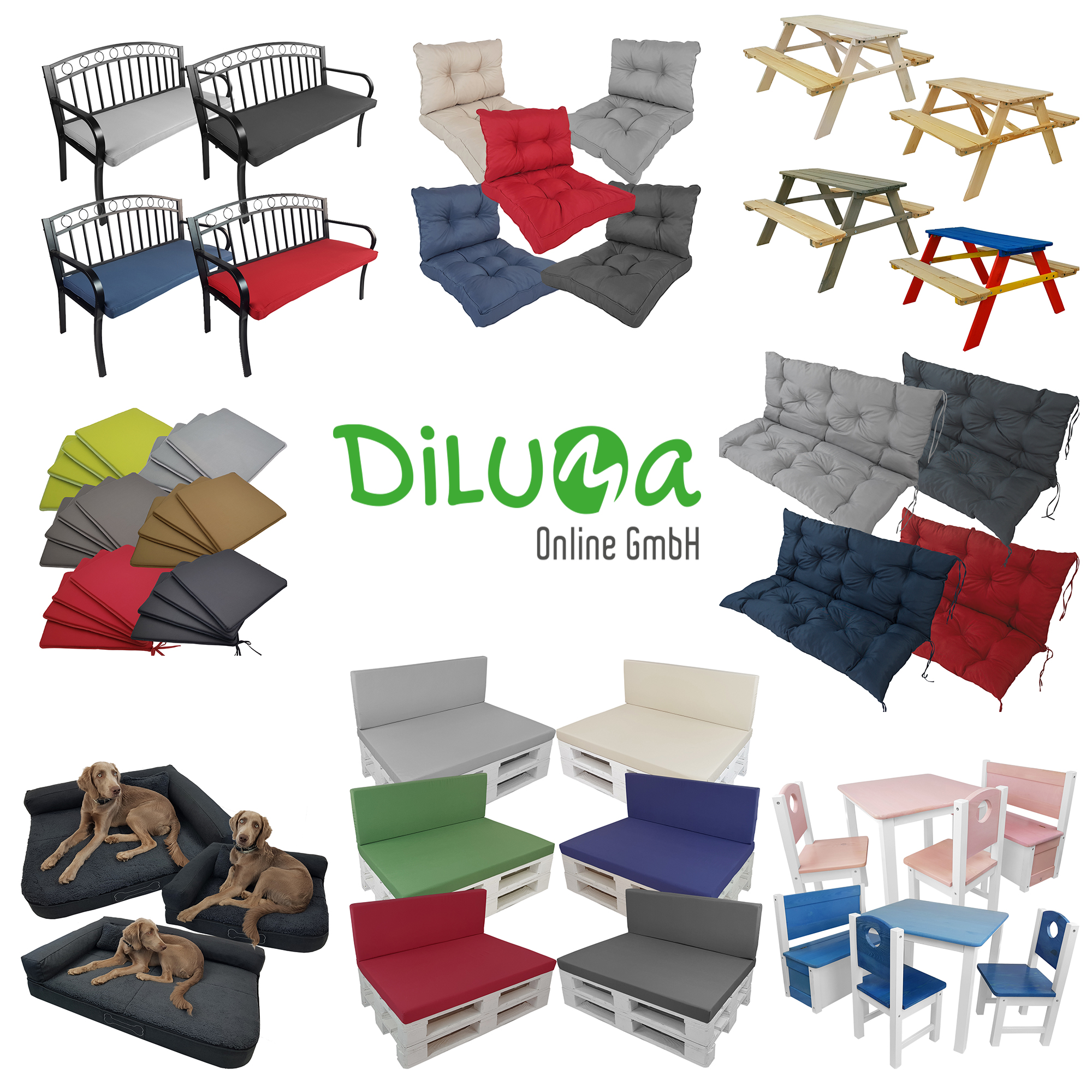 Coussin De Palette 120x80cm, Coussins De Banc Bleu, Coussin De Palette, Coussin De Jardin Coussin Exterieur Interieur Coussins De Canape 90105288