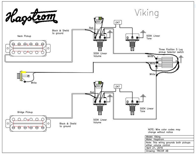 Diagram  Wiring Diagram For A Hagstrom Viking Full