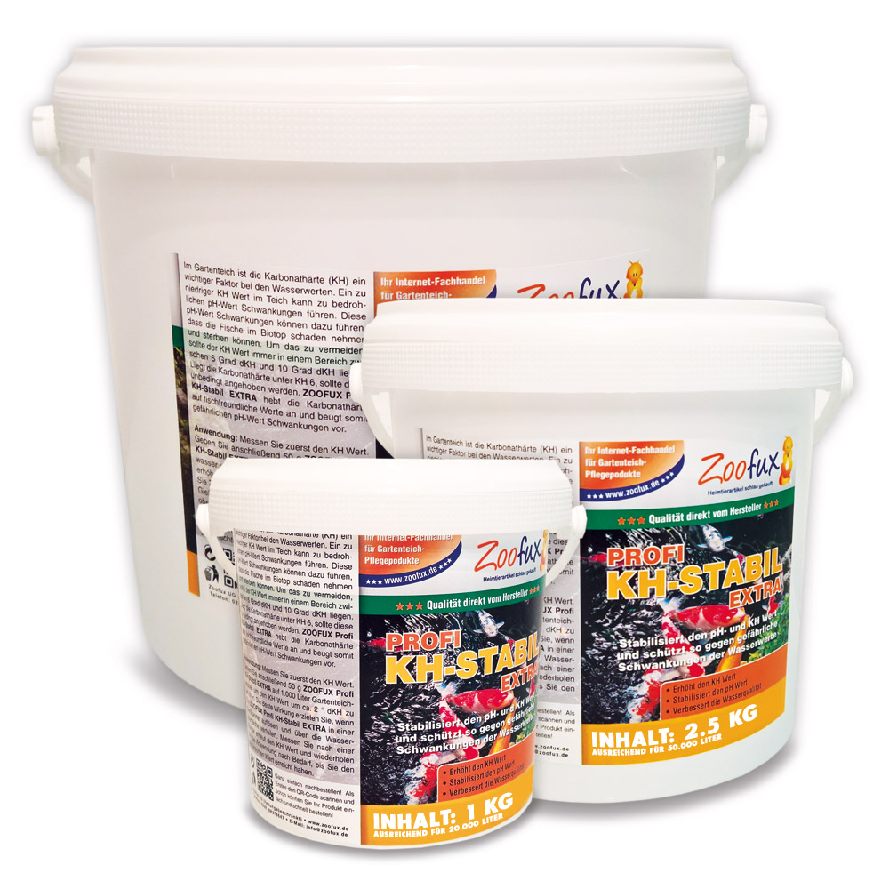 ZOOFUX Profi Gartenteich KH-Stabil EXTRA ZOOFUX Profi Gartenteich KH-Stabil EXTRA