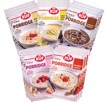 RUF Probier Set Porridge Bestseller (15 Stück) - Bild 0